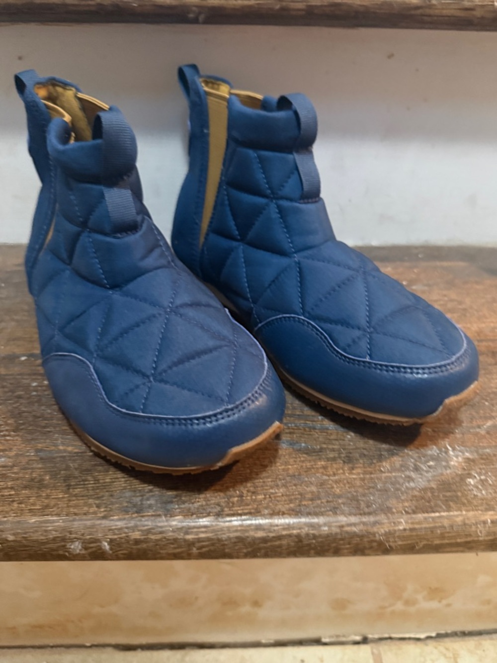 Teva Navy and Mustard Indoor Slip-On Shoe